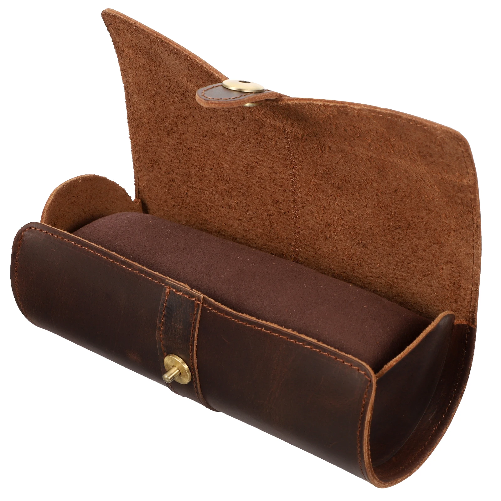 

1pc Retro Watch Box Elegant Storage Made Durable Watches Jewelry Travel Classic Design Protect Gifts