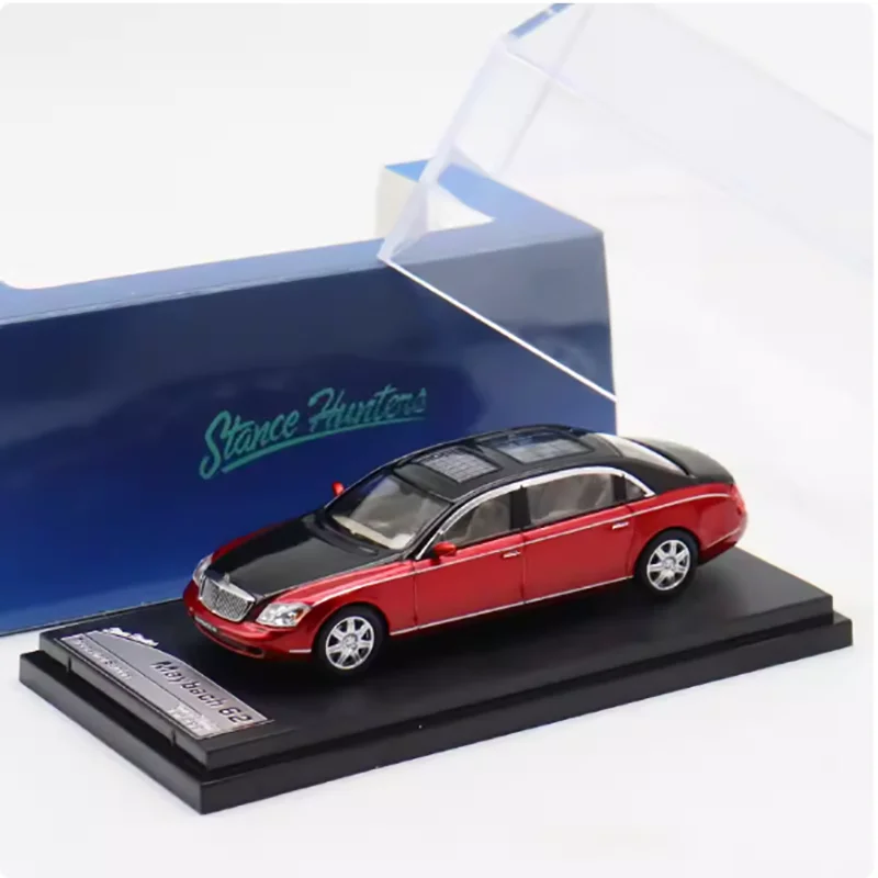 

Diecast Original 1:64 Scale Maybach 62S SH Extended Edition Simulation Alloy Car Model Static Collectible Toy Gift Souvenir