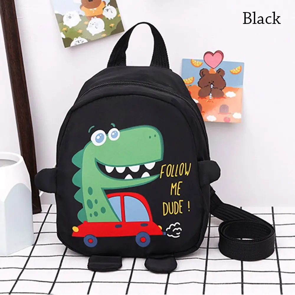 Boys Girls Cartoon Dinosaur Cute Toddler Rucksack Anti-lost Backpacks Kindergarten Schoolbag School Bags
