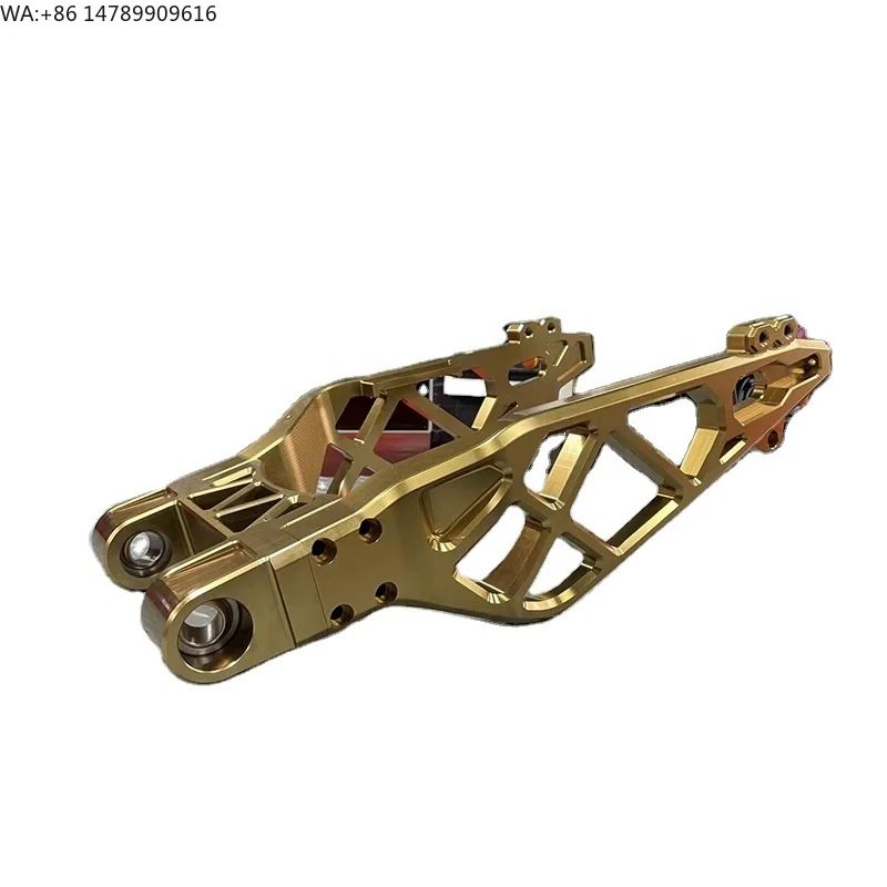 Black3 Modified Motorcycle Parts Harleypart Touring Models High Tensile Lightweight Aluminum AlloySwingarmSystemMotorcycle parts