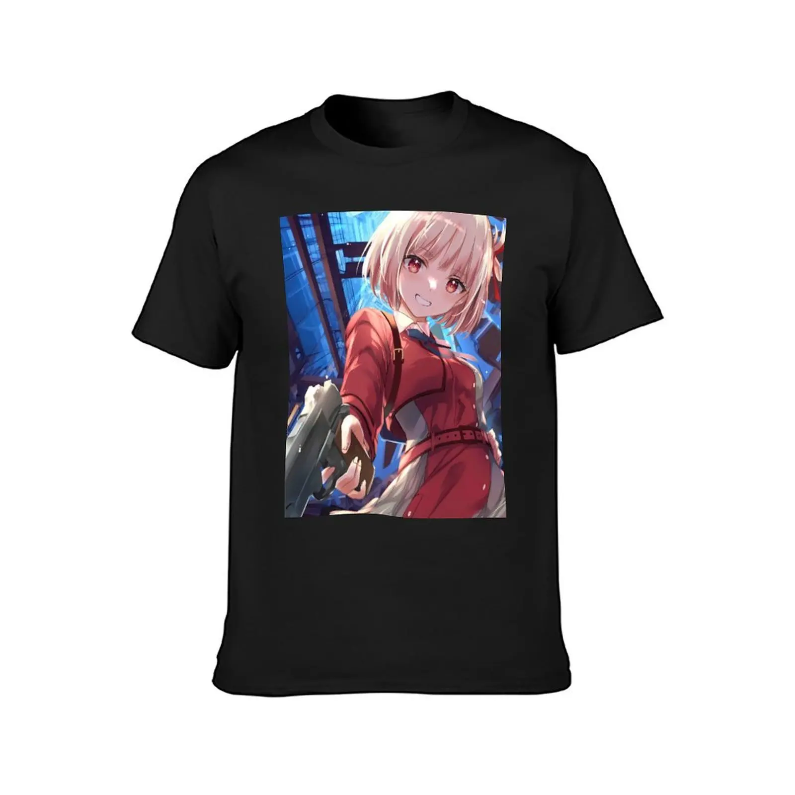 Lycoris Reverie with Chisato Nishikigi T-Shirt korean fashion summer clothes new edition T-shirt men