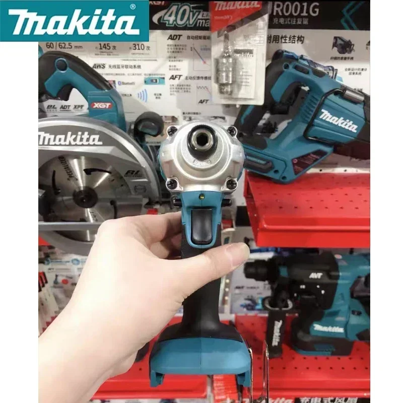 MAKITA DTD156Z 18V Cordless Impact Driver Bare Metal 155 Nm 1/4” Torque Compact Electrical Screwdriver Makita Power Tool DTD156