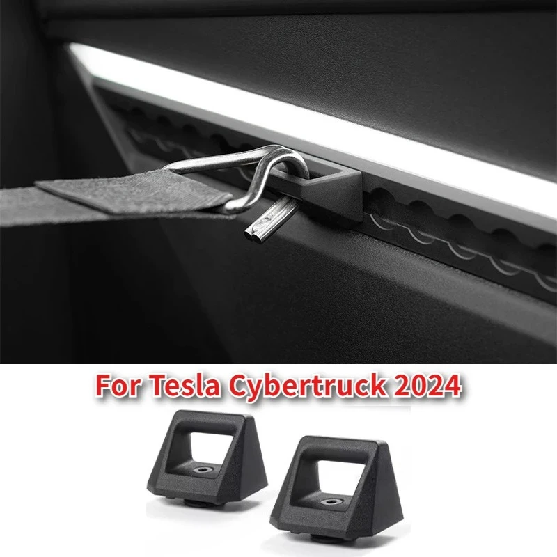 Rear Bucket Rail Hook for Tesla Cybertruck 2025 Car Track Combination Equipment Rear Bucket Multifunctional Track Accessories