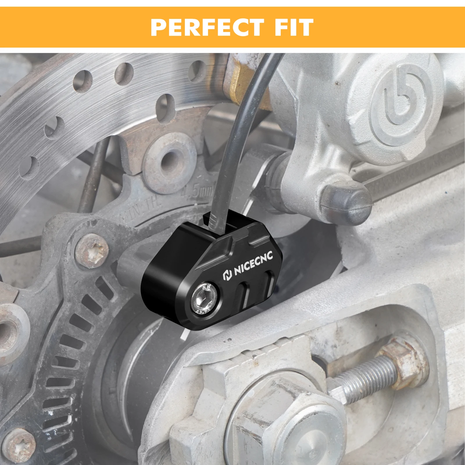 Voor 2012-2025 KTM 690 SMC R SMC 690R 690 SMCR 690 Enduro R Achter ABS Sensor Protector ABS Guard Cover voor KTM 690 Duke 2016-2022