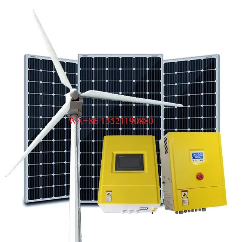 WMWMNU for OGS 20KW 20kW 400V Wind Power Generation System with Lithium Ion Battery