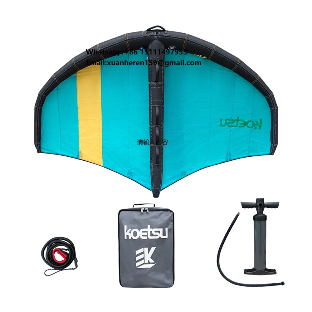 Surfboard Flying Wing Handheld Surfing Kite Inflatable Surfing Wing Kite Outdoor Water Sports Board Sports Surfboard Kite