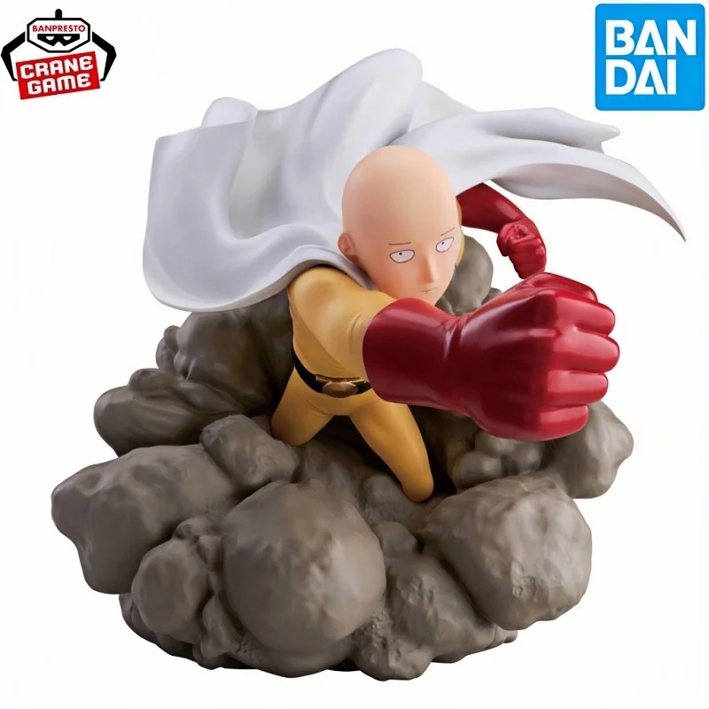 

Совершенно новая оригинальная фигурка Banpresto One Punch Man DIORAMA 15 см, Сайтама, аниме-фигурка, коллекционная модель, игрушка для взрослых, подарок