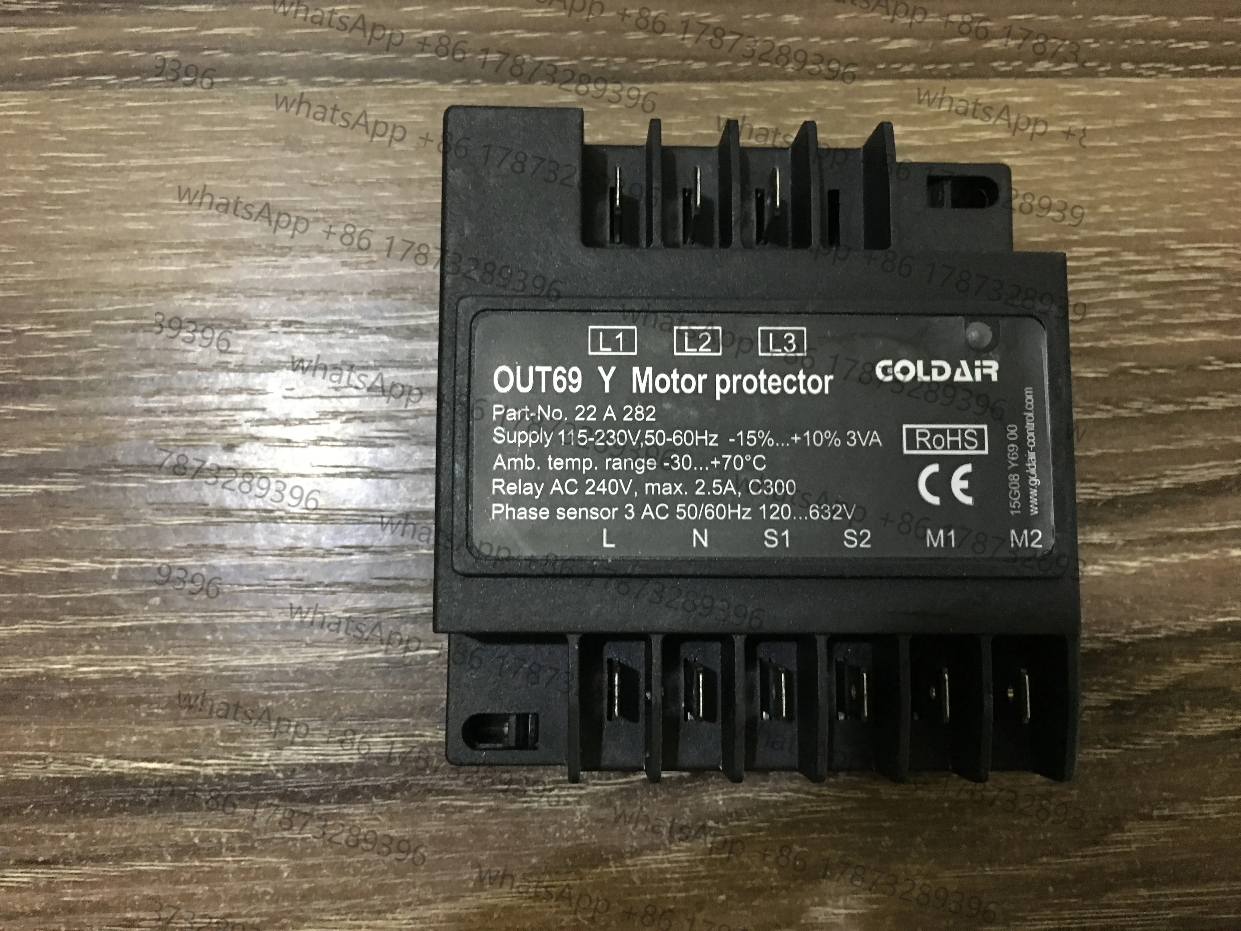 

для компрессора RefComp! ! !модуль защиты OUT69 Y заменить INT69 RCX-A2 RCY защита двигателя 22A 282