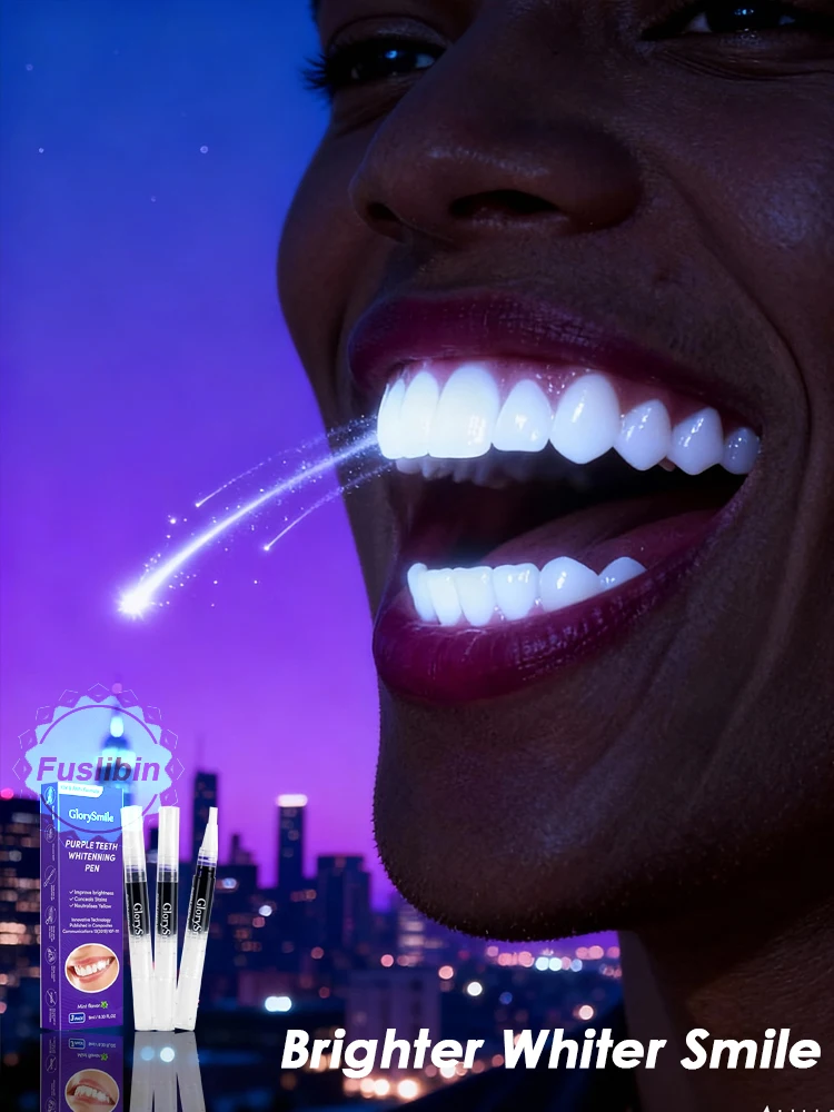 

Purple Toothpaste, Deep Cleaning, Teeth Whitening Toothpaste Make Teeth More Shiny, Fresh Breath, Suitable For Home Use