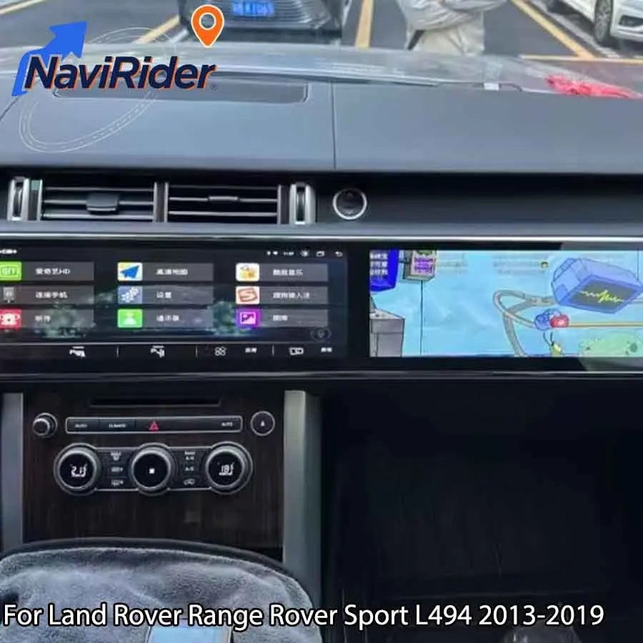 

Двухэкранный мультимедийный проигрыватель для Land Rover Range Rover Sport L494 2013-2019 с навигацией, 4G, Wi-Fi, GPS, CarPlay и Android