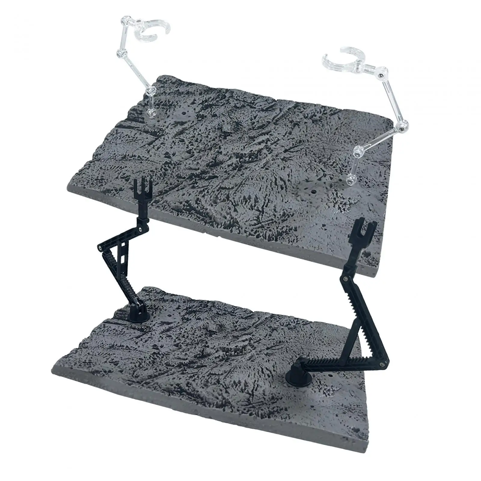 action hobbies base Display Stand Reusable Bracket with 3 Heads Portable Doll Holder