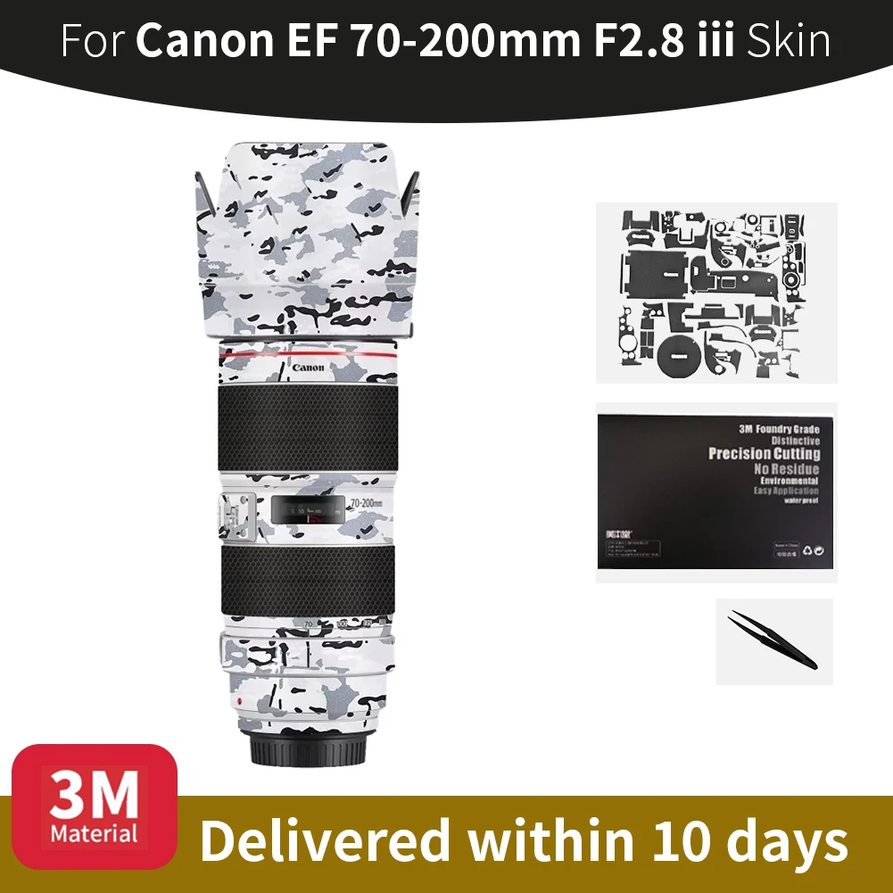 

For Canon 70 200mm iii Skin Canon EF 70-200mm F2.8 iii Lens Skin Anti-scratch Camera Lens protective film