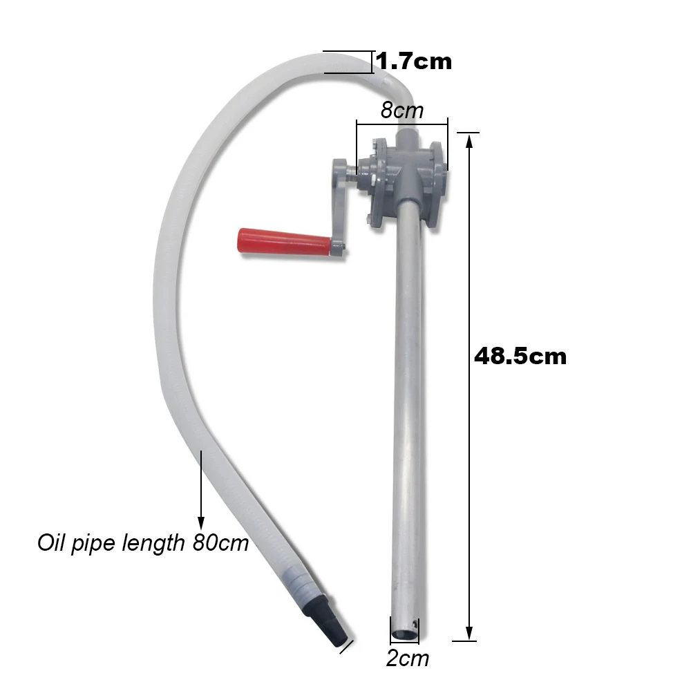 Hand Pump Crank Pump Oil Diesel Barrel Pump Aluminum Transfer Pump Crank Barrel Multimeter Herramientas De Mano Ferramentas