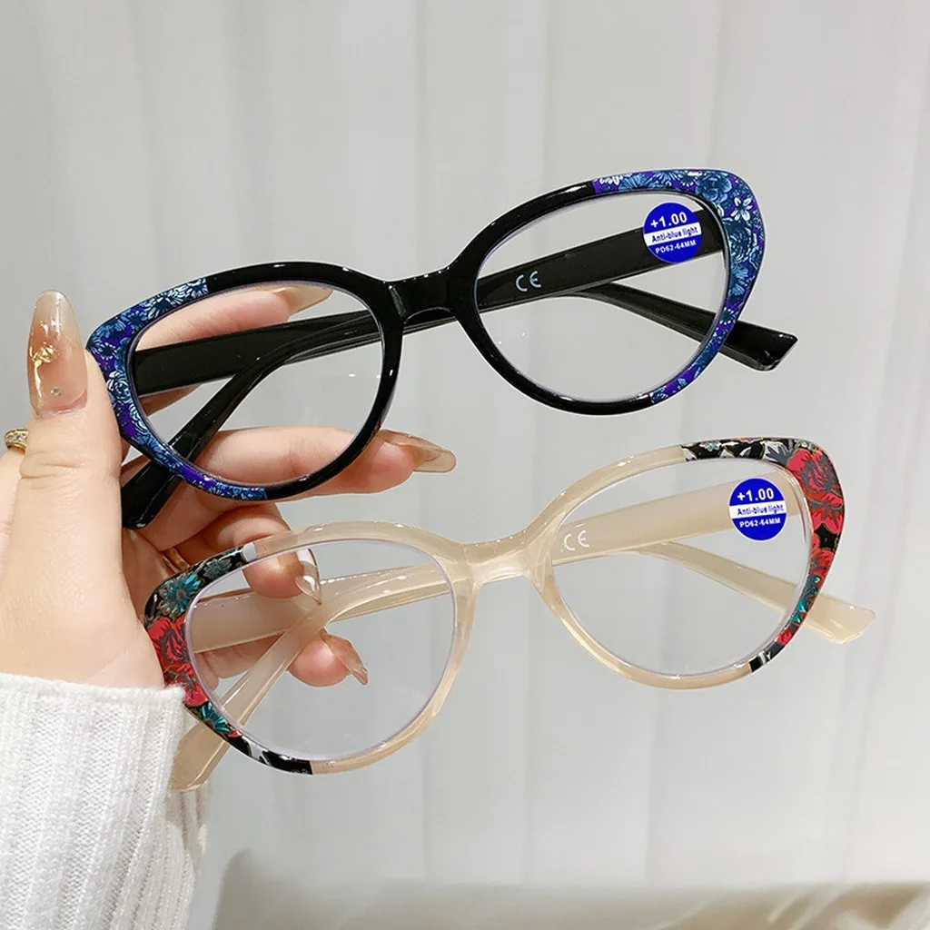 Blue Blue Light Blocking Large Butterfly Frame Reading Glasses Magnifing Lens Eyepiece Man Plus Presbyopia Glasses 0+1+1.5+2.0+2.5+3. - Aliexpress Deal