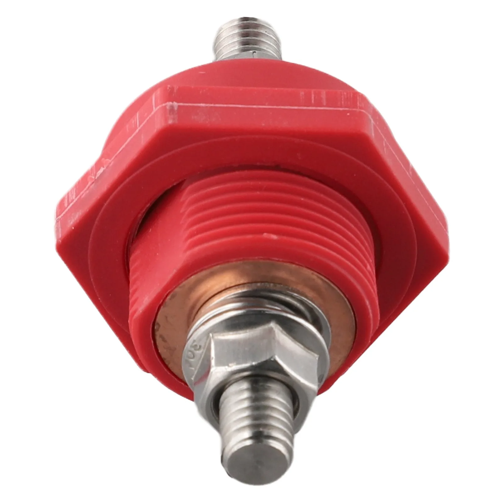 3/8in Stud Connector 48V DC Post Connectors Copper Core Multiple Color Options Nickel Plated Mild Steel For Boats