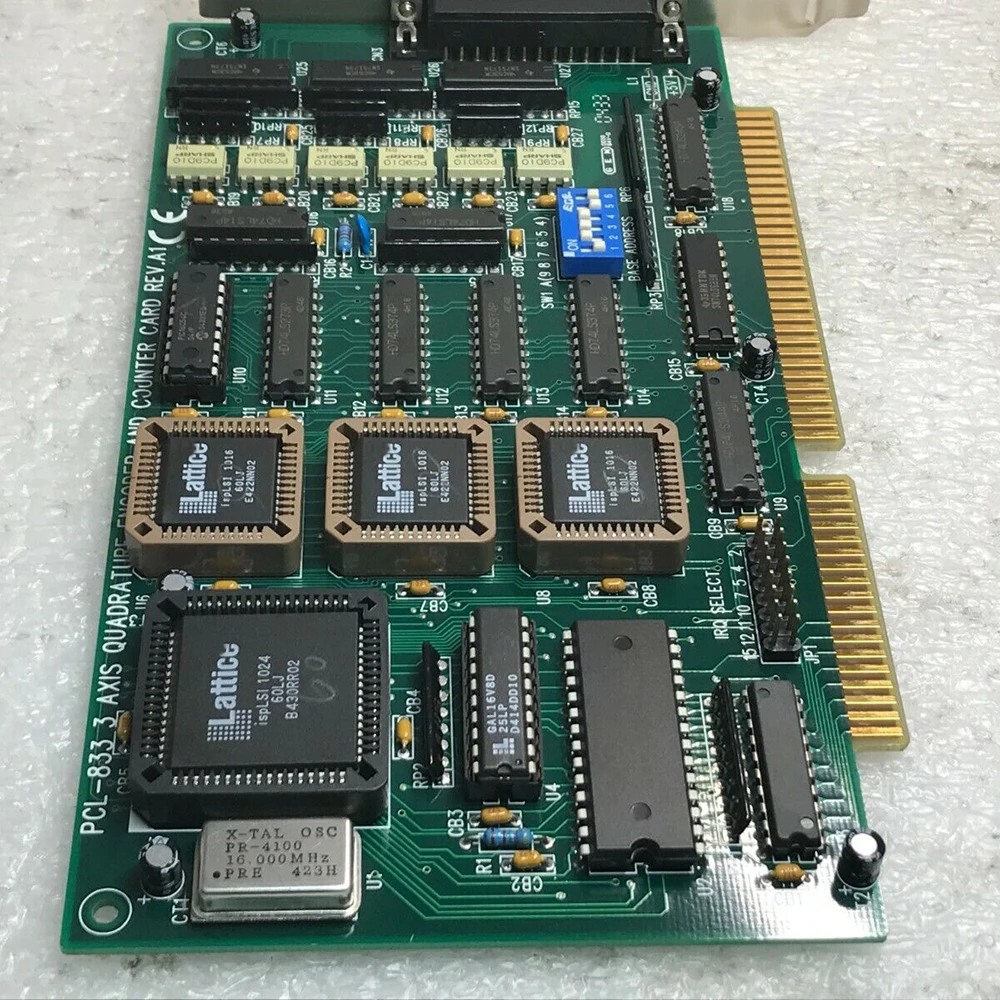 PCL-833 3 軸直角 NECODER およびカウンター カード REV.A1 アドバンテック データ キャプチャ カード用