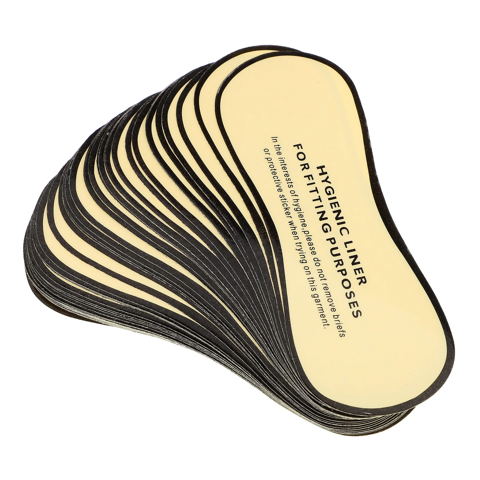 50 قطعة من ملصقات التحذير، بطانات واقية لاصقة شفافة لملابس السباحة والملابس الداخلية والملابس الداخلية وسراويل السباحة ومحاول الاستخدام #4