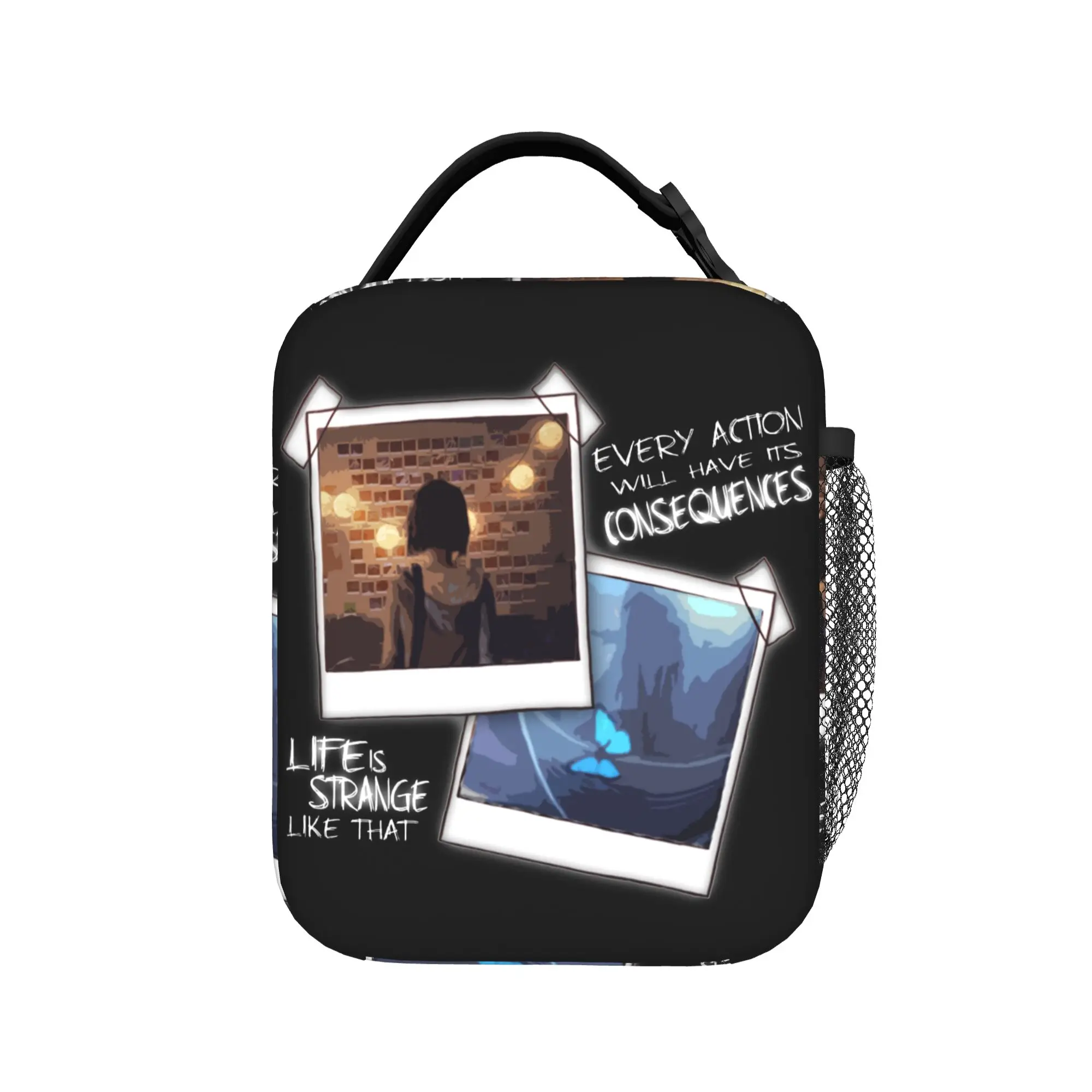 Life is Strange Insulated Lunch Bags High Capacity  Meal Container Cooler Bag Tote Lunch Box College  Picnic Men Women