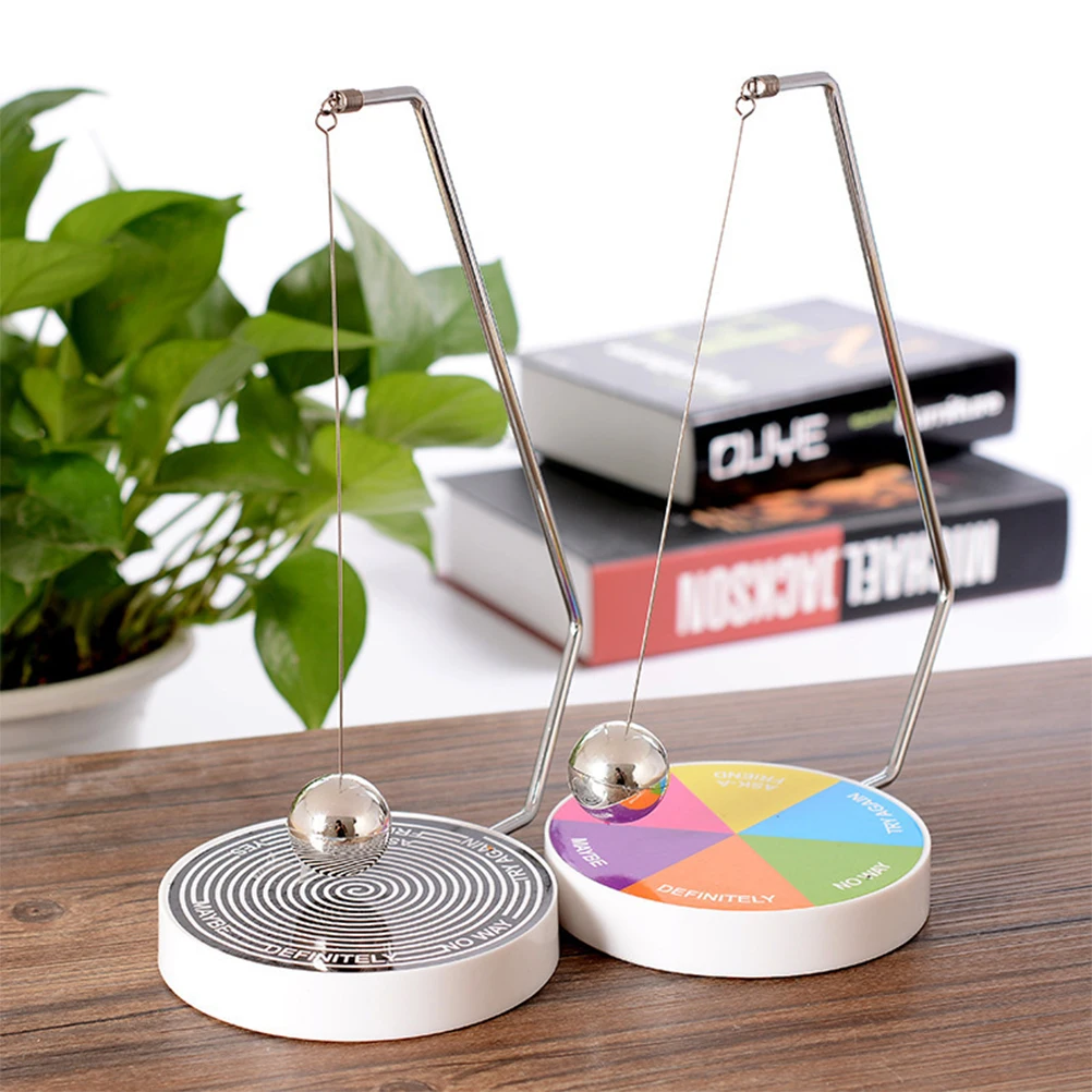 

Lucky Ornaments 6 Options Decision Game Swing Pendulum for Family Friends Student Gift Decorations