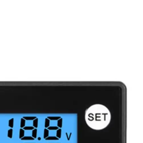 Battery Capacity Indicator and Voltage Gauge DC7 68V for Car and Motorcycle Batteries with Reverse Polarity Protection