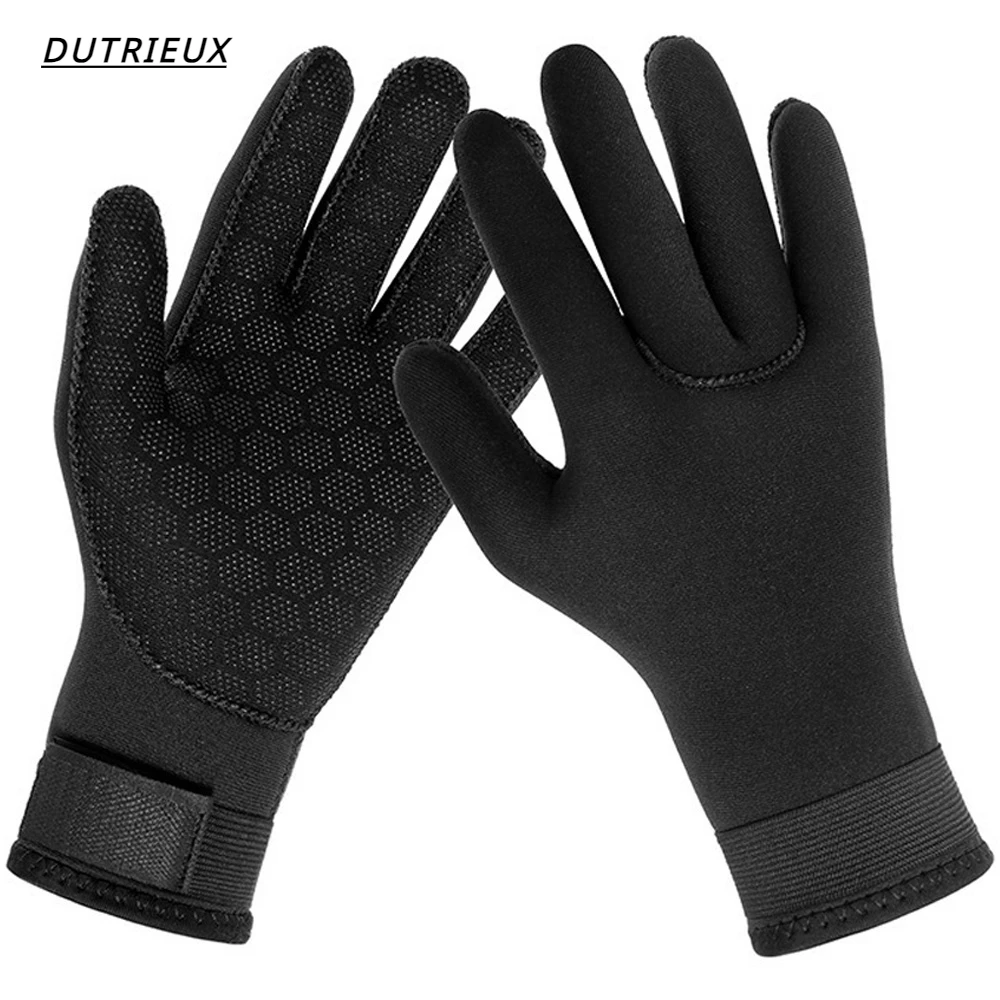 

Diving Gloves Surf Wetsuit Gloves 3mm Neoprene Heat Non-slip Flexible Spearfishing Swimming Rafting Kayaking Paddling Anti-slip