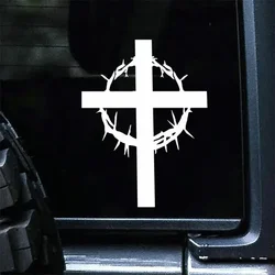 Jesus Christianity Cross Car Stickers, Stickers For Laptop, Bottle, Truck, Phone, Motorcycle, Jeep, Vehicle, Window, Wall, Cup D