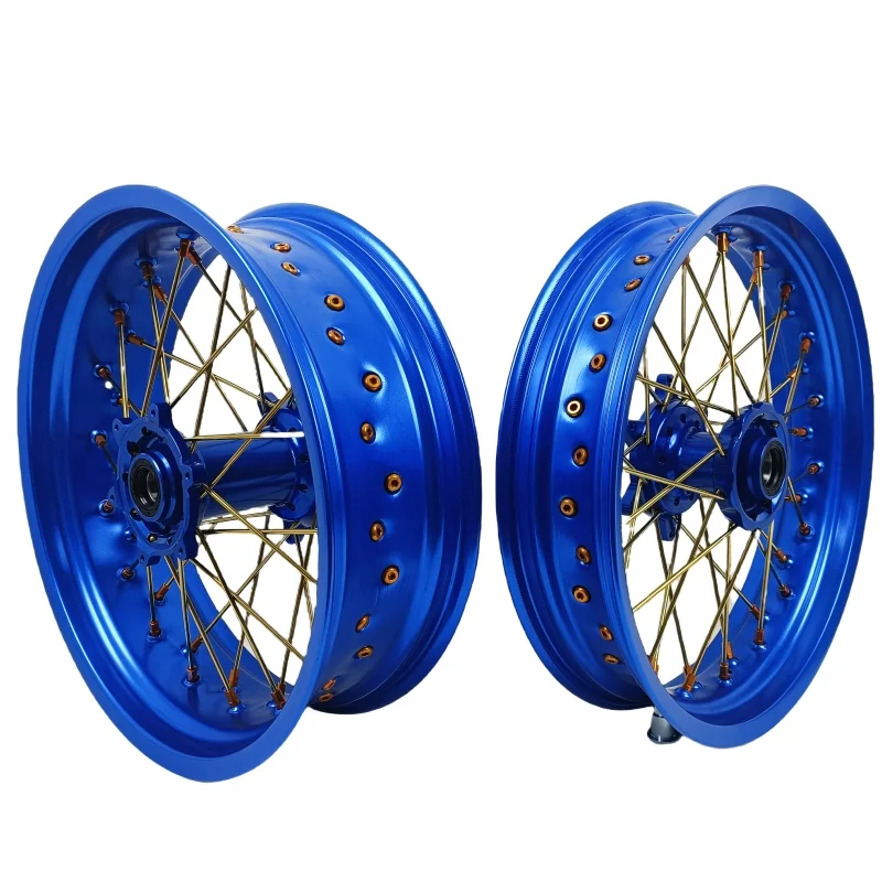 

Fit YAMAHA YZ 125 250 YZF 250 450 High Performance Supermoto Wheels Set High Quality 7075 Aluminum Alloy Motorcycle Wheels