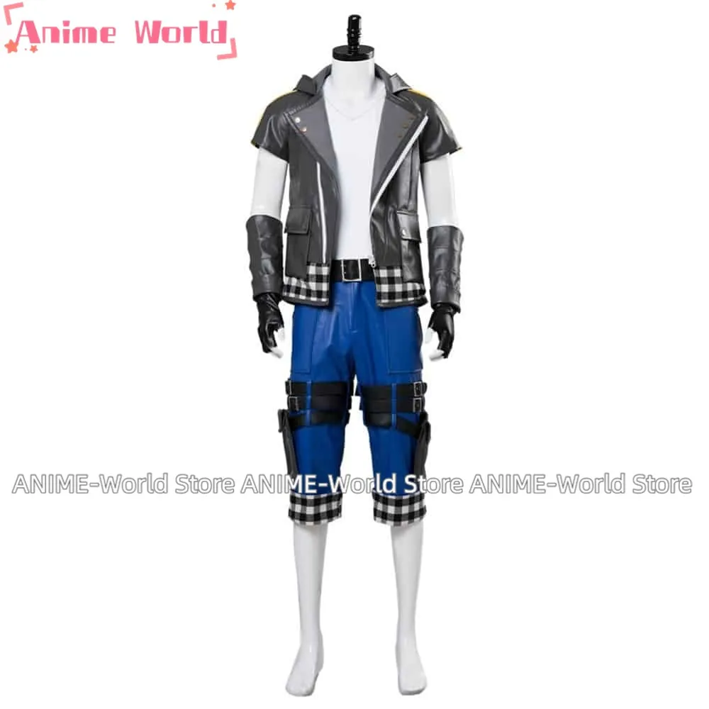 

《Custom Size》Anime Kingdom Hearts III Riku Cosplay Costume