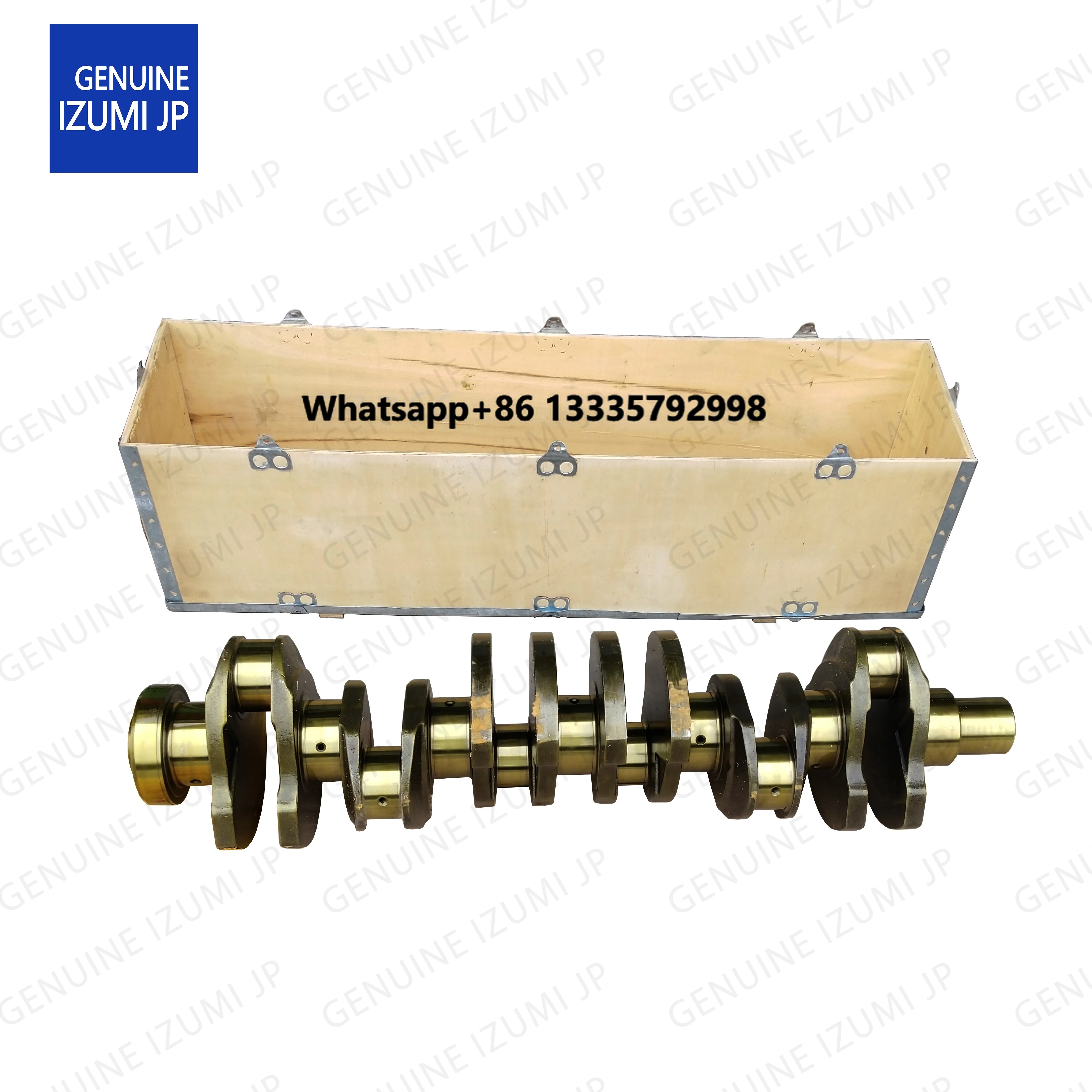 

DE12 D2366 Crankshaft 150107-00187 65.02101-0056 for Doosan Excavator Diesel‘ Engines