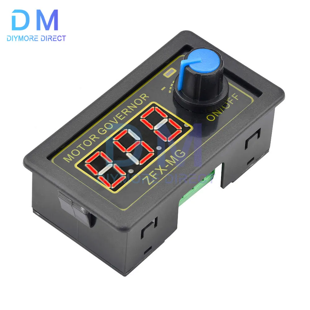 6V 12V 24V 5A PWM DC Motor Speed Controller Digital Display LED Motor Controller Speed Regulator