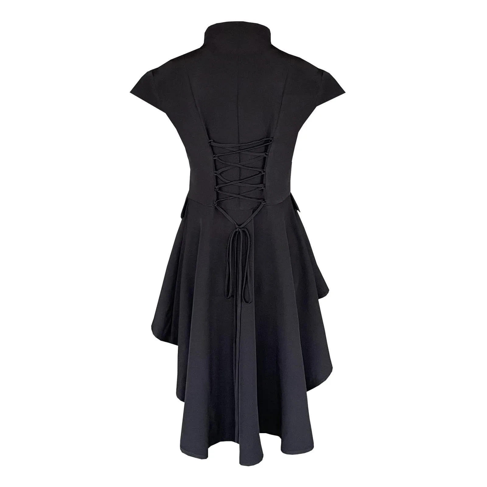 Carnival Women'S Vintage Frock Jacket Medieval Cross Border Prom Role Play Renaissance Gothic Steampunk Trench Irregular Dress