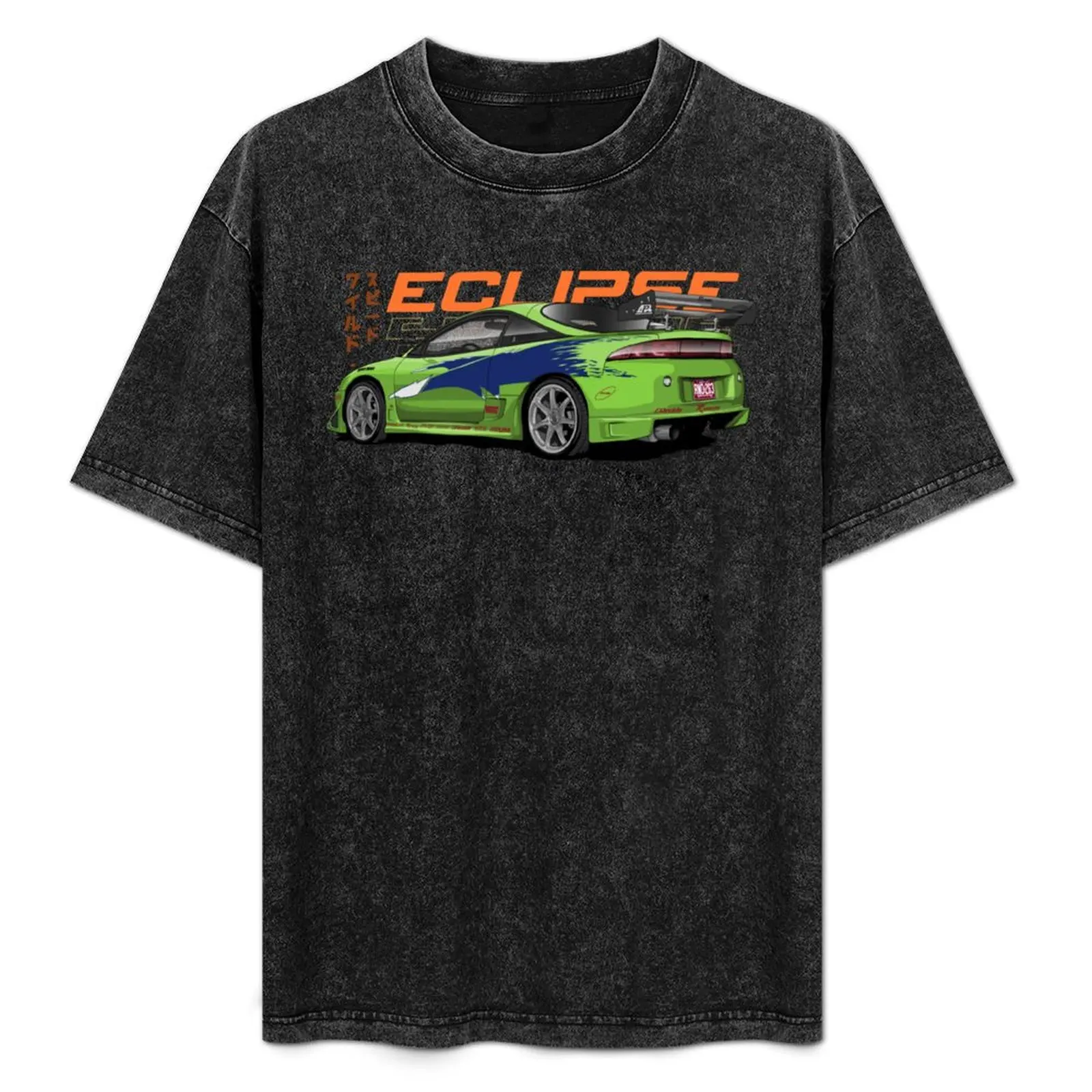 

Eclipse Gs - Fast And Furious T-Shirt kawaii clothes baggy shirts cotton graphic tees mens shirts graphic tee