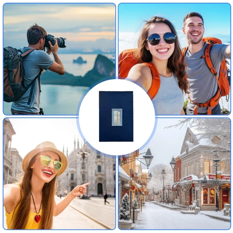Creative Window Photograph Props Take The World in Window Frame Travel Photos Viewfinder,for high quality
