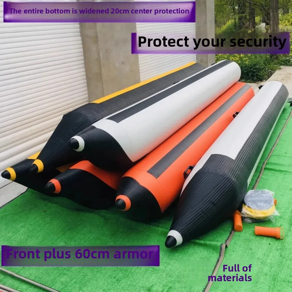 عائم سميك قابل للنفخ، قارب عائم شبكي، وسادة هوائية على شكل قارب، منصة صيد كاتاماران