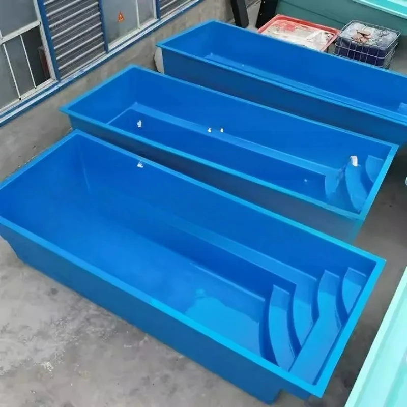 Family Courtyard Countercurrent Surfing Pool Gym Household Large Heated Outdoor Infinity Fiberglass Swimming Pool