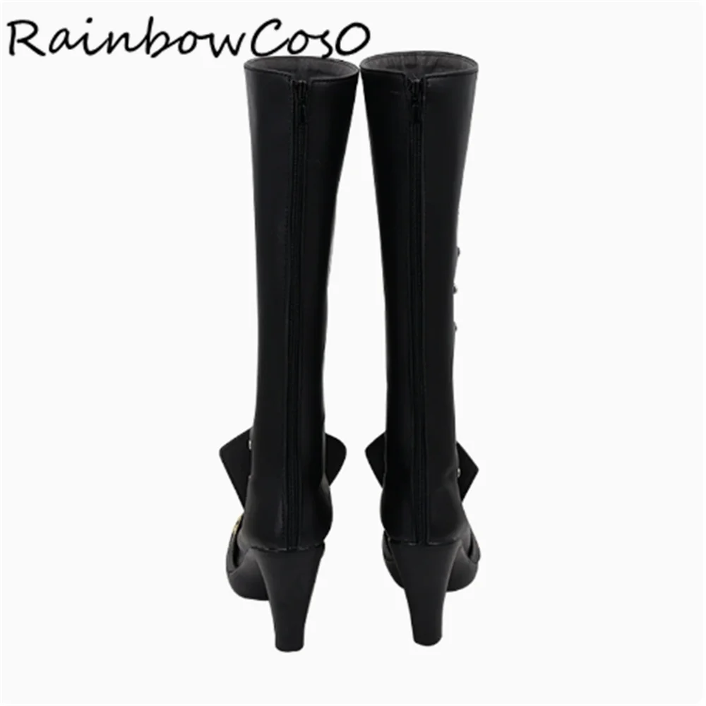 Ciel Phantomhive 블랙 버틀러 코스프레 신발 부츠 게임 애니메이션 할로윈 크리스마스 RainbowCos0 W4552