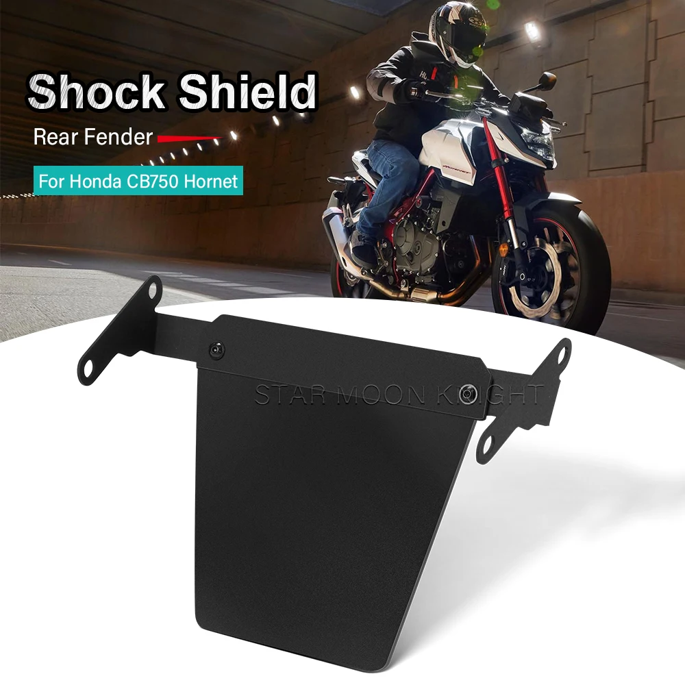 Motorcycle Shock Shield For Honda Hornet 750 CB750 2023 2024 Accessories Rear Fender Splash Guard