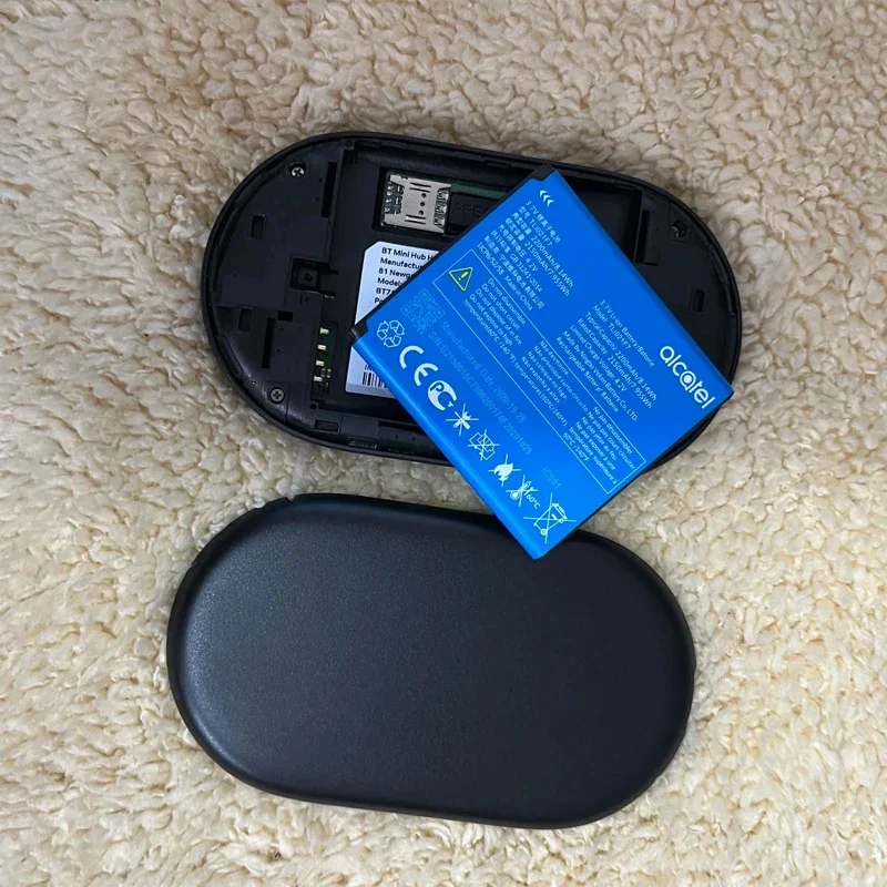 جهاز توجيه لاسلكي يفتح مودم محمول MiFi ، جيب في الهواء الطلق واي فاي نقطة ساخنة مع فتحة بطاقة Sim ، بطارية mAh ، 4G ، Cat7 ، Mbps ، BT71