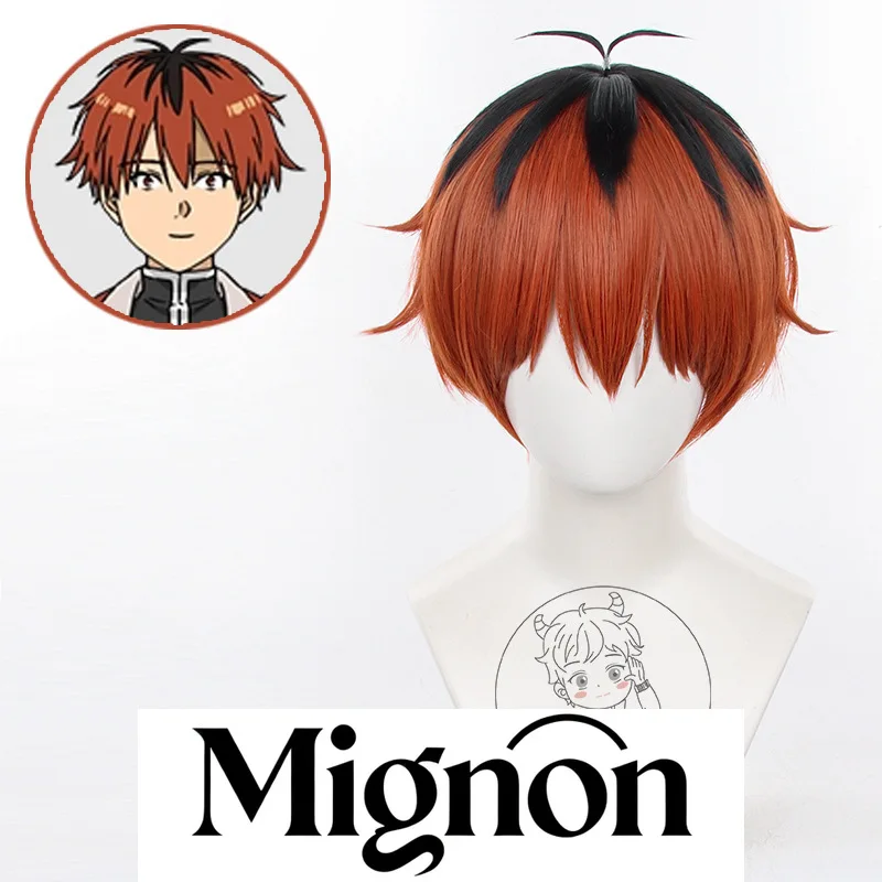 

Frieren: Beyond Journey's End Stark Cosplay Wig Short Hair Highlights Simulated Scalp Halloween Gift