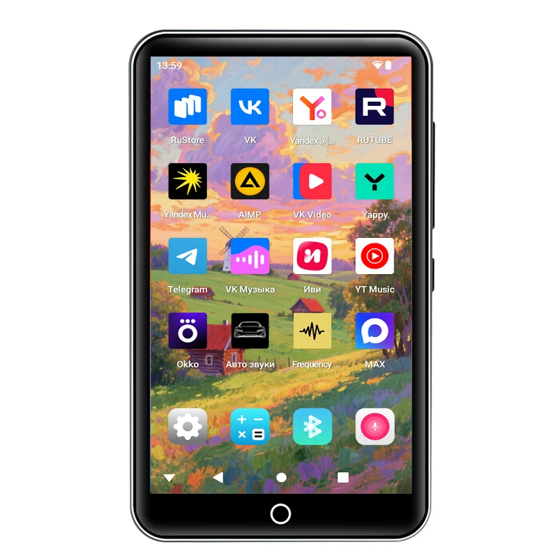 【طولقة روسيا 】Famue BF61 4 بوصات ألعاب MP3 الموسيقى 4+64 جيجابايت أندرويد 14 с RuStore بدون GMS WiFi وبلوتوث ودعم VK الموسيقى #4