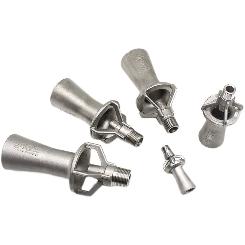 BSPT Stainless steel 316 eductor venturi nozzle,epoxy industrial mixed jet venturi nozzle