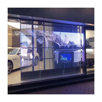 P3.91 P2.6 Indoor Outdoor Transparent LED Screen and Displays 1000x500 3D Holographic Invisible Transparent Led Screen 1000x1000
