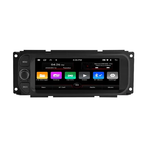 Imagen 2 del producto MEKEDE Radio estéreo para coche JEEP Grand Cherokee Liberty Wrangler Chrysler 2002-2006 reproductor Multimedia de vídeo para coche Android Auto