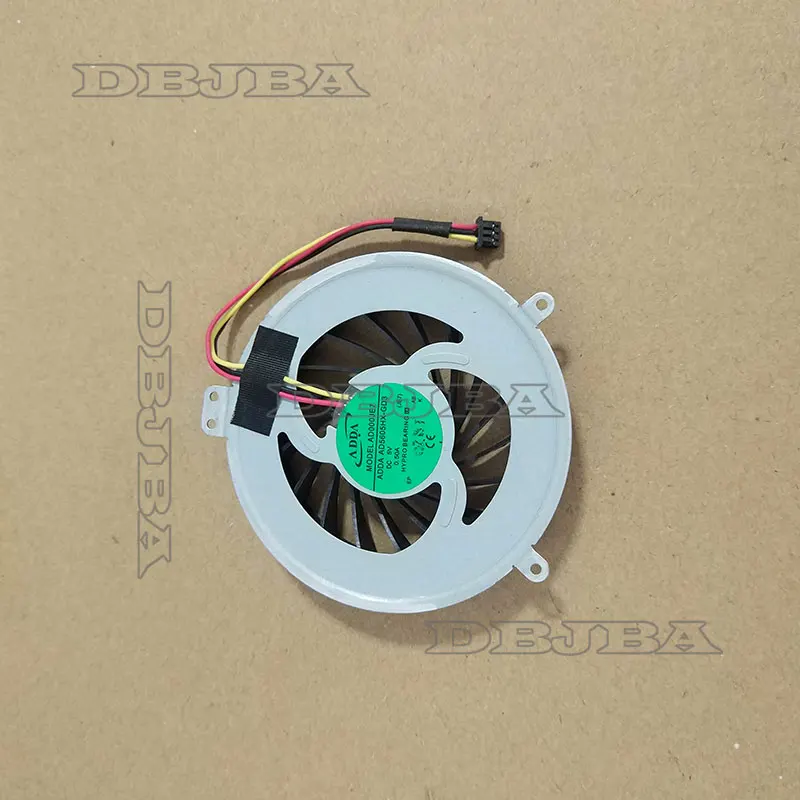 Novo para Sony VAIO VPCEH VPCEJ SVE14 SVE141C11L SVE15 SVE151J11L AD5605HX-GD3 Ventilador de refrigeração de CPU