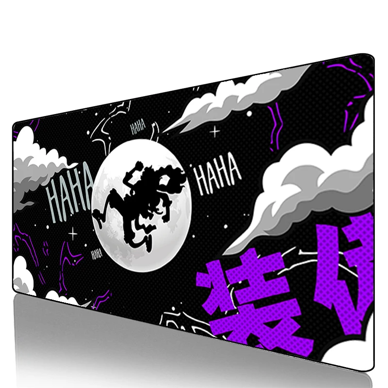 Anime One Piece Luffy Mouse Pad notbook gamer Large Keyboard NonSlip Rubber Computer rug Carpet Desk Mat PC Gamer big MousePad view 3