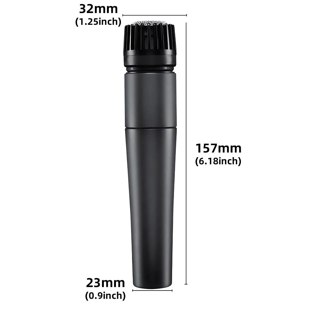 Microphone dynamique pour instrument - Qualité professionnelle et polyvalence pour les performances live et l'enregistrement