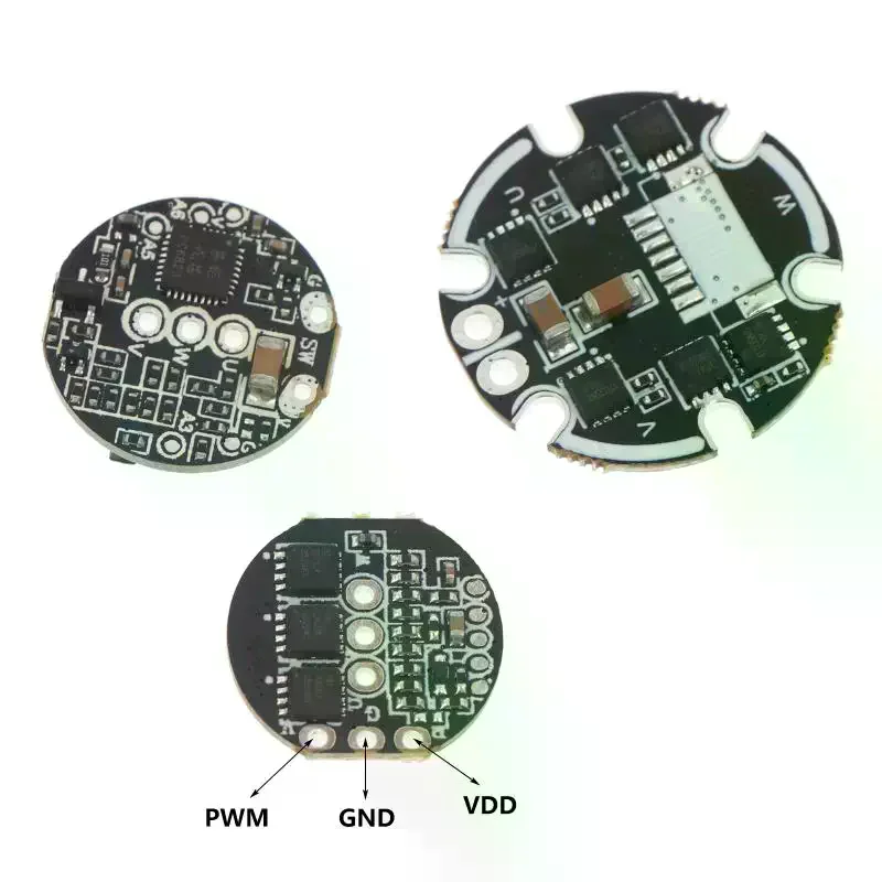 Brushless Motor Driver Board PWM Motor Speed Controller DC Brushless Motor Governor Motor Driver Module DC7.4V/DC12V/DC21V