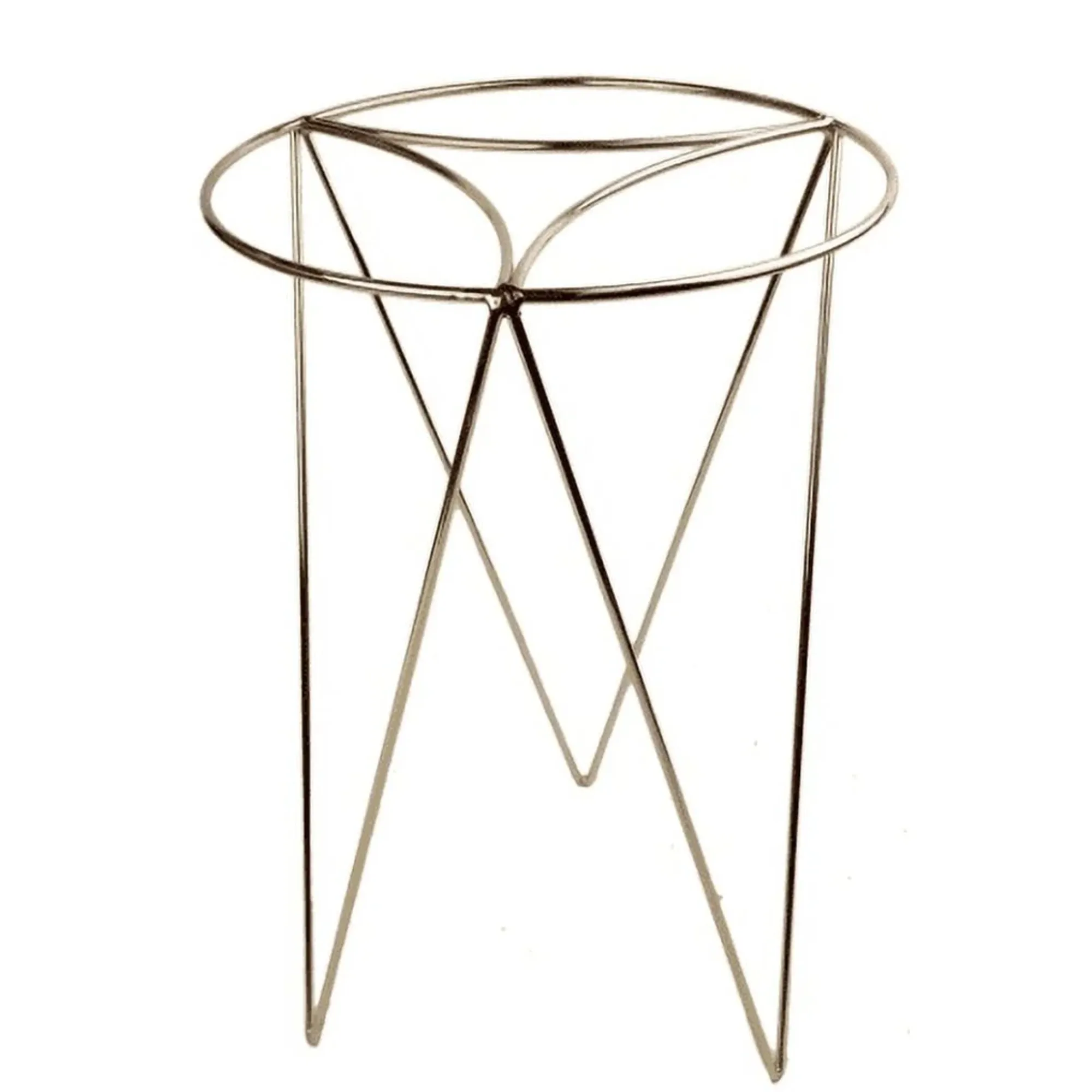 Mainstays 13 inch High Gold Metal Plant Stand