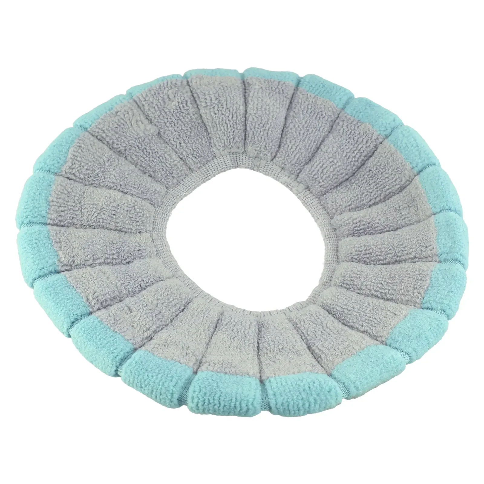 Warm Toilet Seat Cover Mat Bathroom Toilet Pad Cushion Seat Closestool Cover With Handle Thicker Soft Washable Closestool Warmer