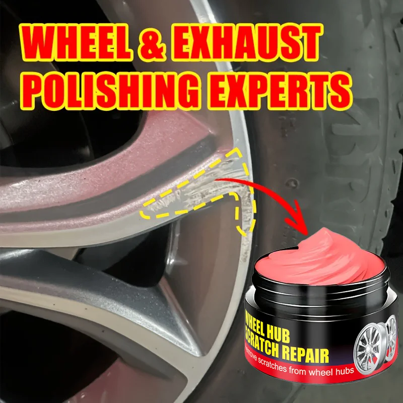 Multi-Functional Hub Polishing Paste Scratch Repair Agent Metal Maintenance for All Models Effective And Obvious Results